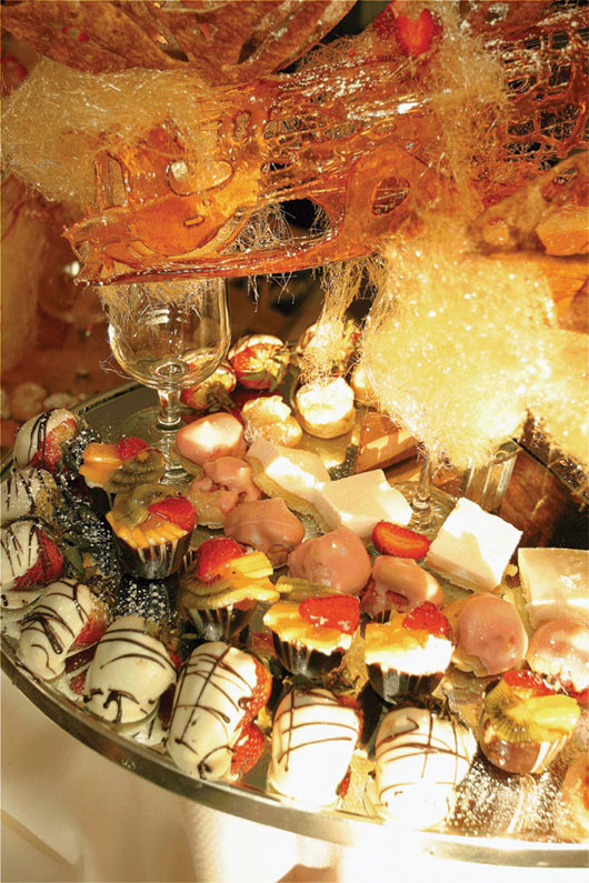Dessert tray