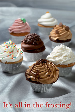 Non-shipped cupcakes
