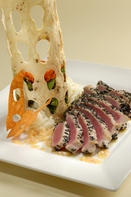 Seared ahi