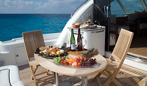 Yacht food