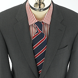 Charcoal Italian Travel Suit Jacket
