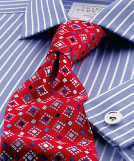 ct shirts harry blue poplin